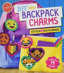 klutz bff backpack charms, multicolor