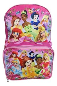 disney princess backpack w/detachable lunch box