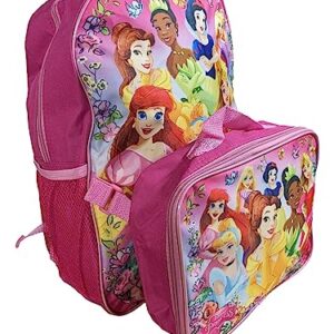 Disney Princess Backpack W/Detachable Lunch Box