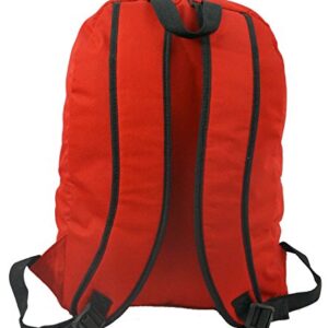 K-Cliffs Bulk Classic Backpack 18 inch Basic Bookbag Case Lot 36pc Simple School Bag Mixed Colors