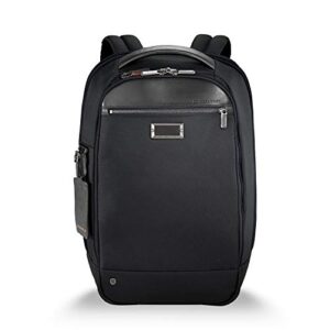 briggs & riley @ work medium slim backpack, black, large