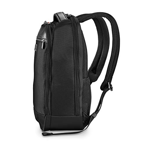 Briggs & Riley @ Work Medium Slim Backpack, Black, Large