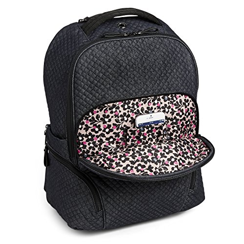 Vera Bradley Women's Denim Backpack, Denim Navy, One Size