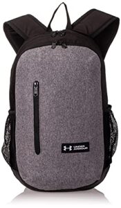 under armour adult roland backpack , graphite medium heat (041)/white , one size fits all