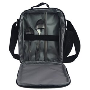 HUGS IDEA Dinosaur T-rex Backpack Set Kids School Bag with Lunchbag for Teen Boys