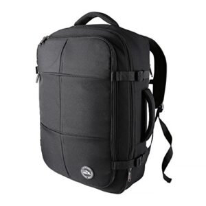 cabin max uppsala expandable carry on luggage with built in laptop sleeve