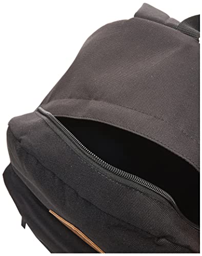 Everest Unisex Adults Vintage Laptop Backpack, Black, One Size US