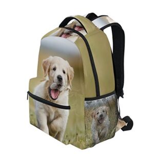 Puppy Dog Fantasy Backpack School Bag Travel Daypack One Size