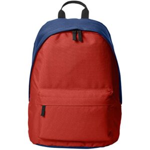 amazon basics school laptop backpack - blue
