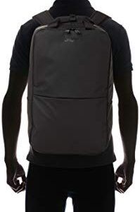 anello(アネロ) Men's Multifunction Square Backpack Regular, Black (Black 19-3911tcx)