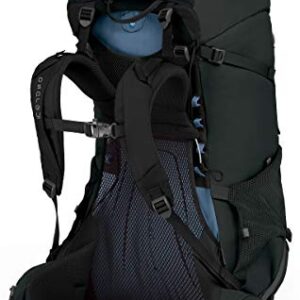 Osprey Rook 65L Men's Backpacking Backpack, Black, One Size