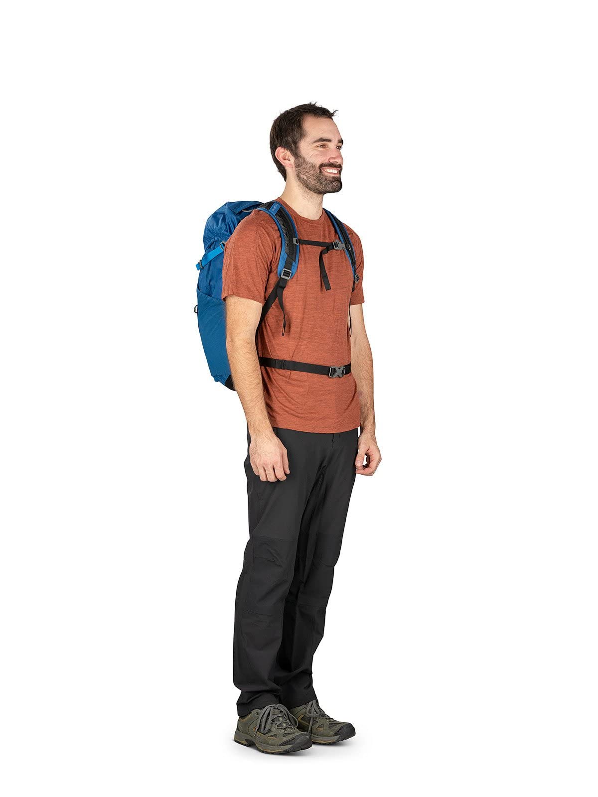 Osprey Hikelite 32 Hiking Backpack, Multi, O/S Bacca Blue