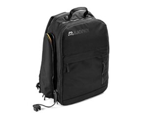 sewell mos blackpack, durable electronics travel backpack for 15" laptop, tablet with built in cable management, large, sw-42850