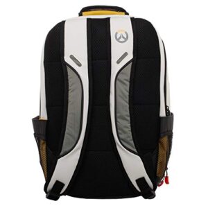 Bioworld Overwatch Mercy Primum Non-Nocere Skin Action Game Tech Faux Leather Backpack Bag