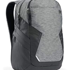 STM Myth 28L Backpack - Durable, Stylish, and Laptop Backpack for Men and Women with Pockets - Fits 15" Laptop and 16" MacBook Pro with Laptop Protection - Granite Black (stm-117-187P-01)