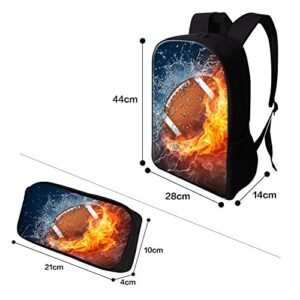 Dispalang Horse Backpack and Insulated Lunch Box Bag School Cooler Bag Animal Bookbag Pencil Case