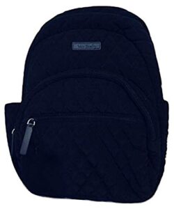 vera bradley essential compact backpack (navy), small