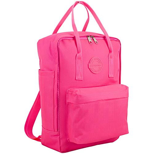 Eastsport Double Handle Convertible Mid Size Backpack/Tote - Sunset Pink