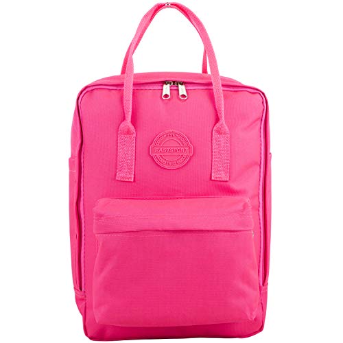 Eastsport Double Handle Convertible Mid Size Backpack/Tote - Sunset Pink
