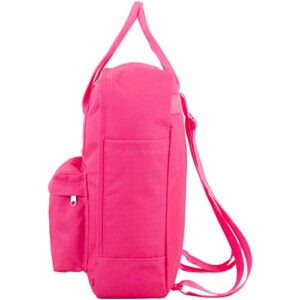 Eastsport Double Handle Convertible Mid Size Backpack/Tote - Sunset Pink