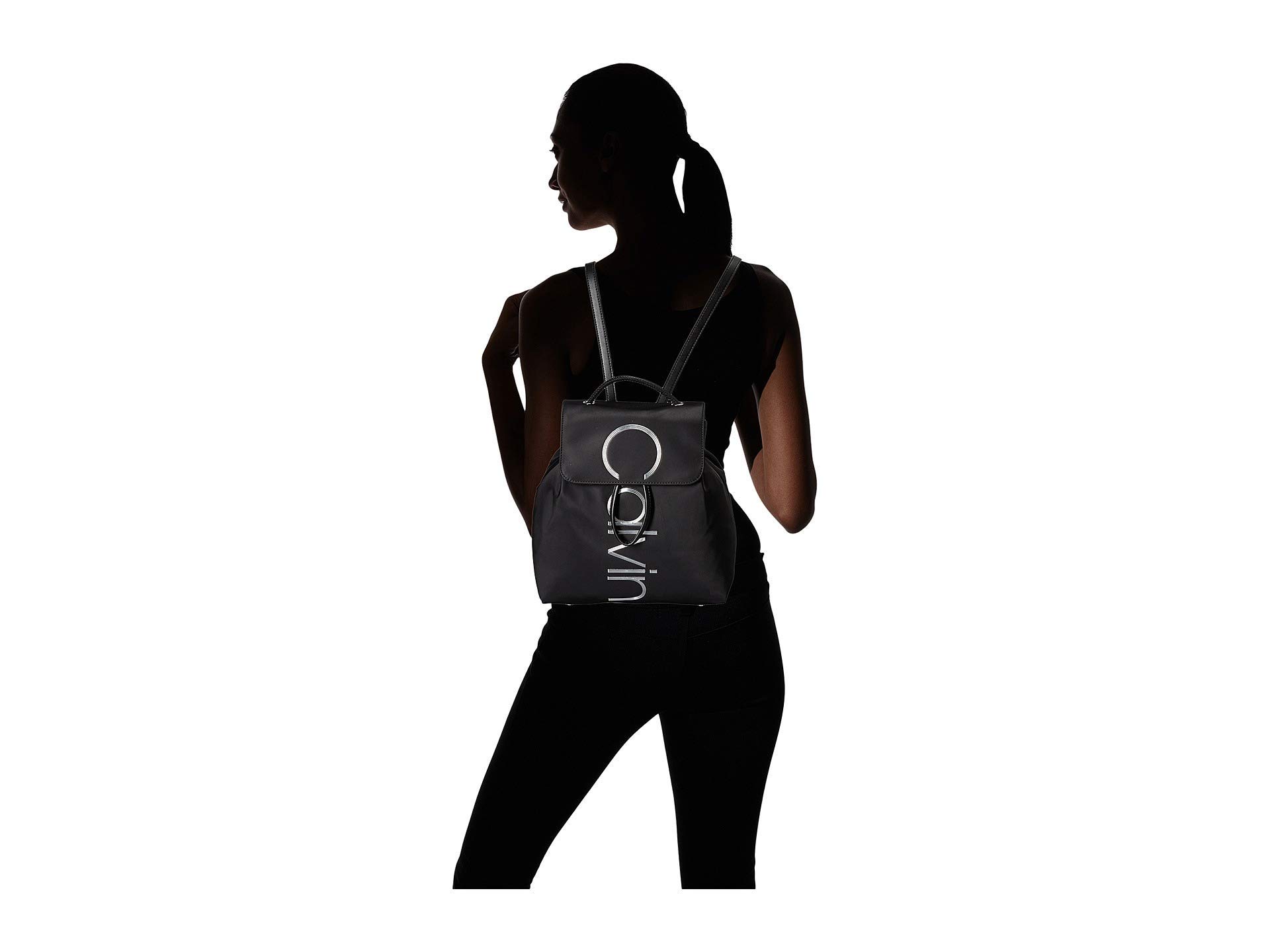 Calvin Klein Mallory Nylon Backpack Black One Size