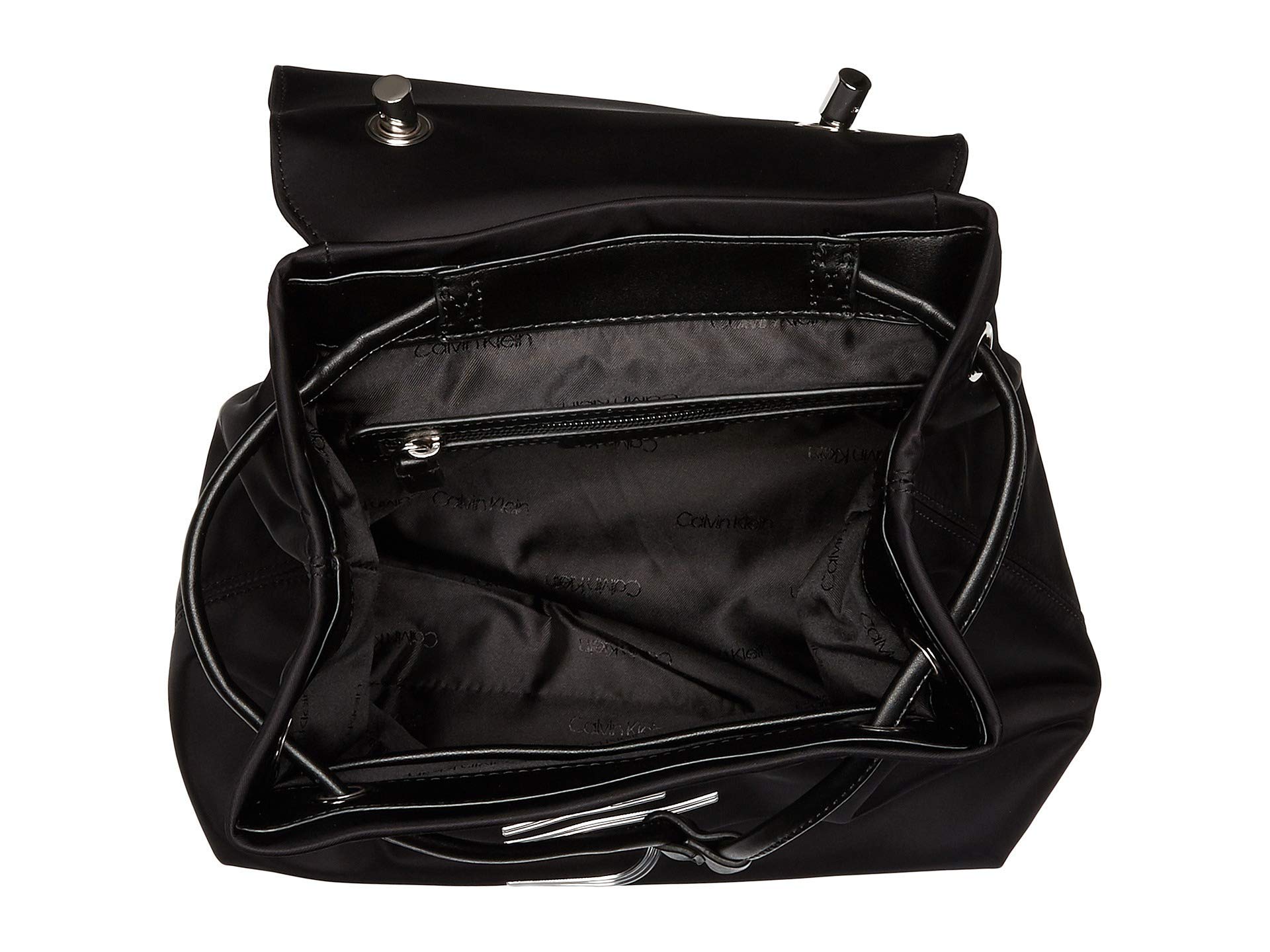 Calvin Klein Mallory Nylon Backpack Black One Size