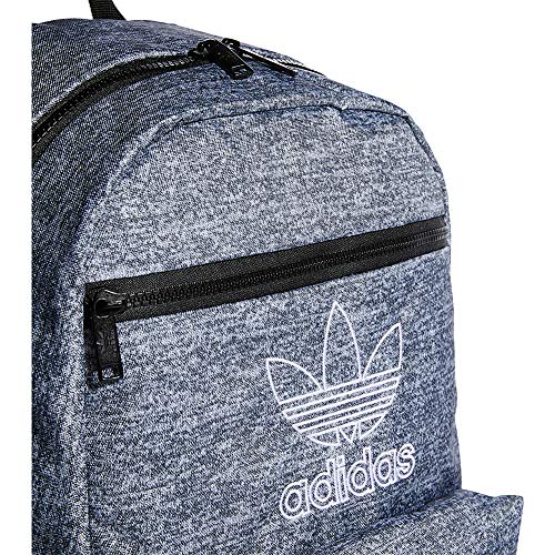 adidas Originals Originals National 3-Stripes Backpack, Onix Jersey/Black, One Size