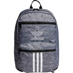 adidas Originals Originals National 3-Stripes Backpack, Onix Jersey/Black, One Size