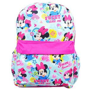 minnie mouse large 16" all over print backpack - 16551