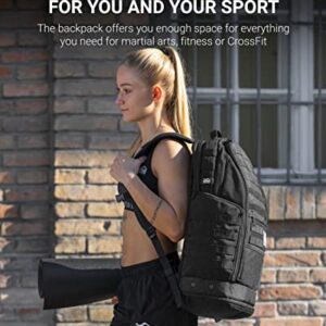 Phantom Athletics Gym Backpack - Sports MMA Boxing BJJ - Men Bag Tactical Black