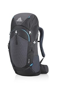 gregory mountain products zulu 40 backpacking backpack, ozone black, medium/large