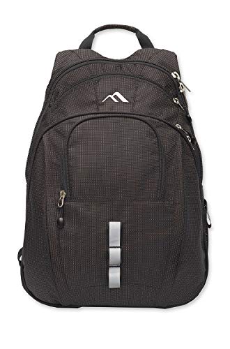 Brenthaven Tred Laptop Backpack For Office or School Use – (Omega-Black)