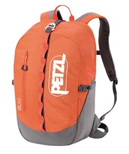 petzl bug backpack - backpack for single-day multi-pitch climbing - red