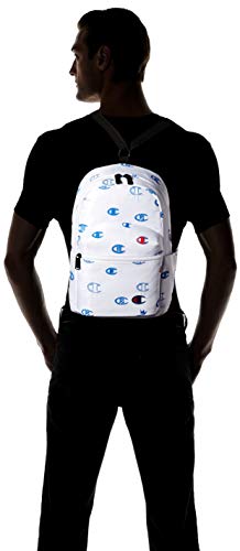 Champion Unisex-Adult's Mini Supercize Cross-Over Backpack, White, One Size
