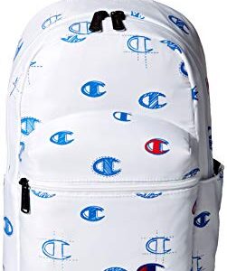 Champion Unisex-Adult's Mini Supercize Cross-Over Backpack, White, One Size