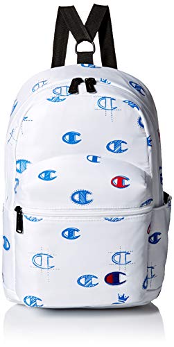 Champion Unisex-Adult's Mini Supercize Cross-Over Backpack, White, One Size