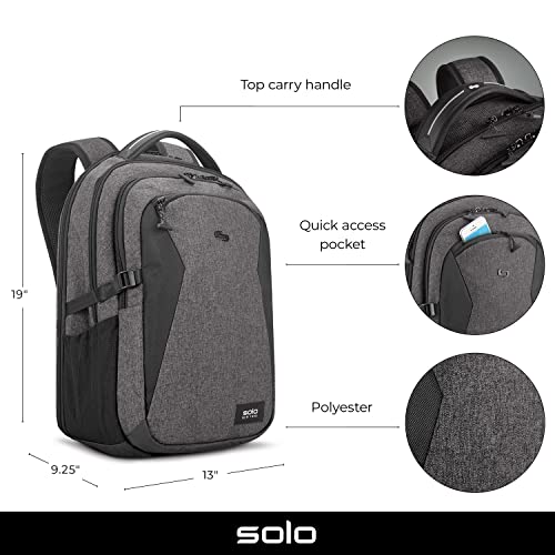 Solo New York Unbound Laptop Backpack, Black