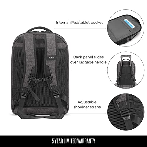 Solo New York Unbound Laptop Backpack, Black