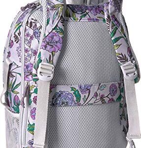 Vera Bradley Lighten Up Journey Backpack Lavender Botanical One Size