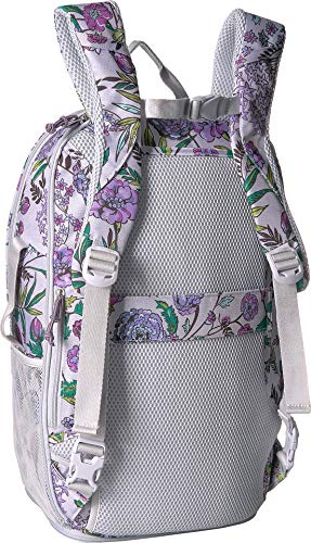 Vera Bradley Lighten Up Journey Backpack Lavender Botanical One Size