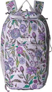 vera bradley lighten up journey backpack lavender botanical one size