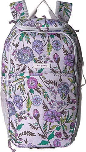 Vera Bradley Lighten Up Journey Backpack Lavender Botanical One Size