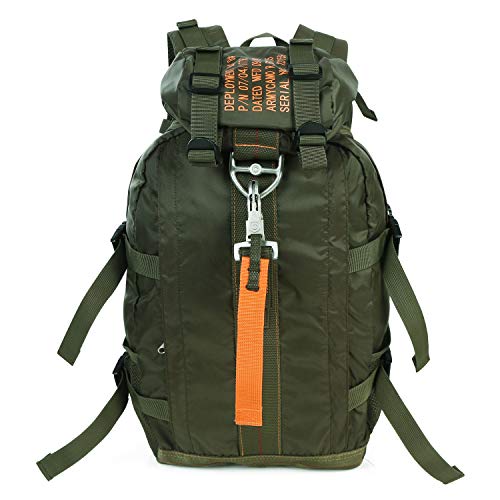 ARMYCAMO AIR FORCE Parachute Buckles Rucksacks Nylon Tactical Backpack Deployment Bag Olive