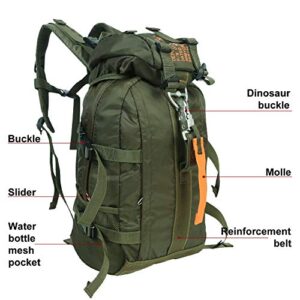 ARMYCAMO AIR FORCE Parachute Buckles Rucksacks Nylon Tactical Backpack Deployment Bag Olive