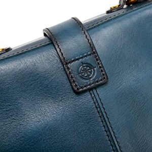 OLD TREND Genuine Leather Pamela Backpack (Navy)