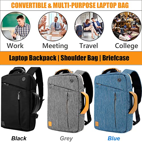 ROXIE 11 11.6 12 12.5 Inch Hybrid Laptop Tablet Sleeve Case Shoulder Bag Travel Backpack for Men Women