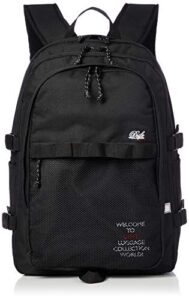 drife uncommon backpack, unisex, mesh pocket, bk