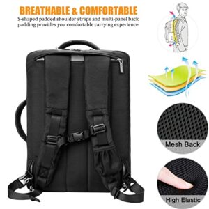 ROXIE Laptop Briefcase Backpack Sleeve for Samsung Notebook 9 Pro, Galaxy Book Flex 15, ZenBook 15, HP ENVY x360