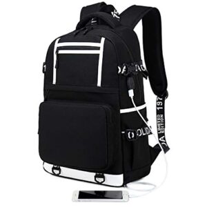 GO2COSY Anime Game Backpack Daypack Student Bag School Bag Bookbag Shoulder Bag