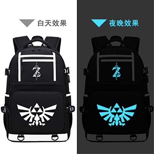 GO2COSY Anime Game Backpack Daypack Student Bag School Bag Bookbag Shoulder Bag